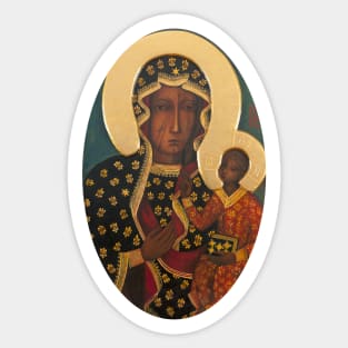 Our Lady of Czestochowa Sticker